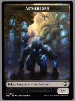 (x5) Aetherborn / Servo 0009-0033 Double Sided Token MH3 MTG NM - Image 1