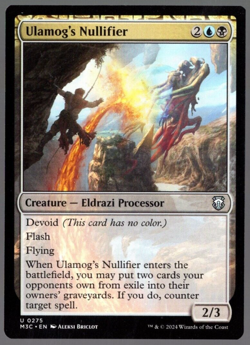 (x4) Ulamog's Nullifier 0275 Playset Non Foil Uncommon Modern Horizons 3 MTG NM - Image 1