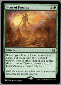 Hour of Promise 0232 Non Foil Rare Modern Horizons 3 MTG Near Mint - Image 1