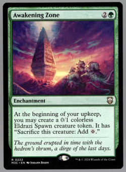 Awakening Zone 0222 Non Foil Rare Modern Horizons 3 MTG Near Mint - Image 1