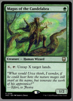 Magus of the Candelabra 0236 Non Foil Rare Modern Horizons 3 MTG Near Mint - Image 1
