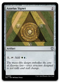 Azorius Signet #265 (NM) Bloomburrow BLC Magic MTG - Image 1