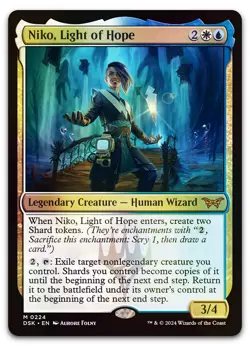 Niko, Light of Hope #224 (Foil) (NM) Duskmourn DSK Magic MTG - Image 1