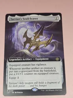 MTG: Tarrian's Soulcleaver (Extended Art) The Lost Caverns of Ixalan Regular - Image 1