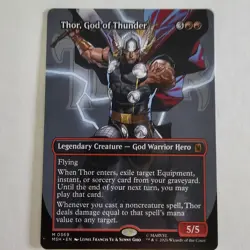 Thor, God of Thunder (Borderless) (0369) Marvel Super Heroes Regular - Image 1