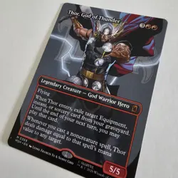 Thor, God of Thunder (Borderless) (0369) Marvel Super Heroes Regular - Image 2