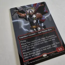 Thor, God of Thunder (Borderless) (0369) Marvel Super Heroes Regular - Image 3