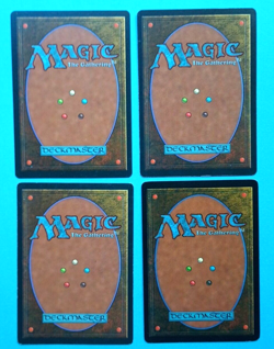 Magic the Gathering MTG Mirage ENERGY BOLT X 4 R (2 NM & 2 LP/EX) 1996! - Image 4