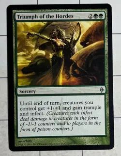 MTG Triumph of the Hordes - New Phyrexia #123 - Image 1
