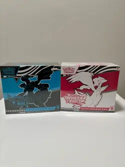 Pokemon Black Bolt & White Flare Elite Trainer Box ETB Set of 2 New/Sealed ✅ - Image 1