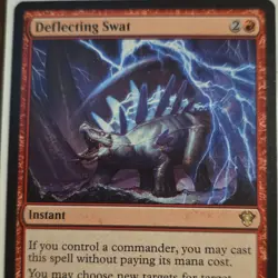 MTG Deflecting Swat Commander 2020 C20 050/322 Rare Red Instant Non-Foil LP - Image 1