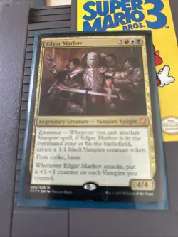 MtG Magic the Gathering - Edgar Markov - C17 - Foil Near Mint - Image 1