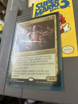 MtG Magic the Gathering - Edgar Markov - C17 - Foil Near Mint - Image 3