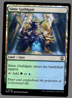 (x4) Simic Guildgate 0378 Playset Non Foil Common Modern Horizons 3 MTG NM - Image 1