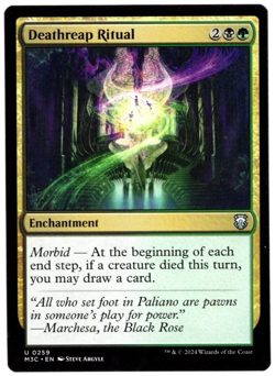 Deathreap Ritual 0259 Non Foil Uncommon Modern Horizons 3 Magic The Gathering NM - Image 1