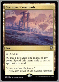 Corrupted Crossroads 0332 Non Foil Rare Modern Horizons 3 MTG Near Mint - Image 1