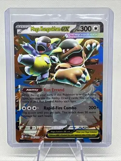 Pokemon Evolutions Mega Kangaskhan ex 104/132 2025 NM+ - Image 1