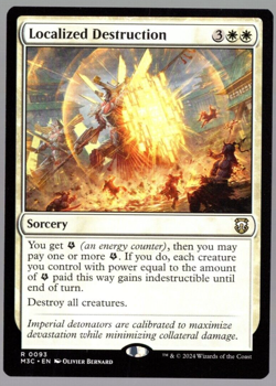 Localized Destruction 0093 Rare Non Foil Modern Horizons 3 MTG Near Mint - Image 1