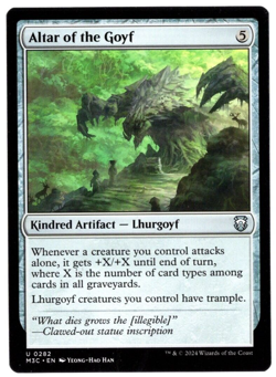 Altar of the Goyf 0282 Non Foil Uncommon Modern Horizons 3 MTG Near Mint - Image 1