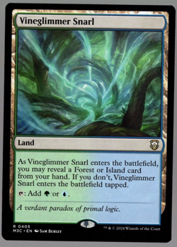 Vineglimmer Snarl 0405 Non Foil Rare Modern Horizons 3 MTG Near Mint - Image 1