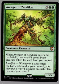 Avenger of Zendikar 0221 Non Foil Mythic Modern Horizons 3 MTG Near Mint - Image 1
