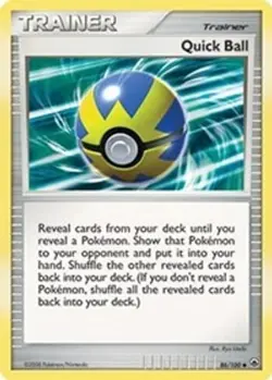 2x Quick Ball (#86/100) DP - Majestic Dawn LP Pokemon - Image 1