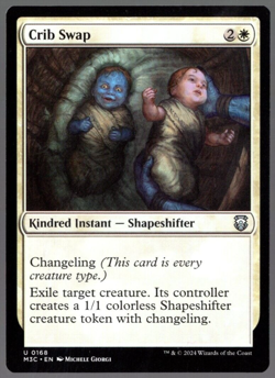 (x4) Crib Swap 0168 Play Set Uncommon Modern Horizons 3 MTG Near Mint - Image 1