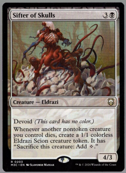 Sifter of Skulls 0203 Non Foil Rare Modern Horizons 3 MTG Near Mint - Image 1