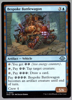 Bespoke Battlewagon 0052 Uncommon Non Foil Modern Horizons 3 MTG Near Mint - Image 1