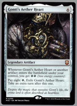 Gonti's Aether Heart 0294 Mythic Non Foil Modern Horizons 3 MTG Near Mint - Image 1