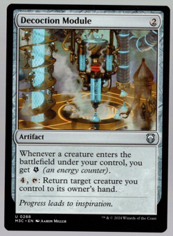 Decoction Module 0288 Uncommon Non Foil Modern Horizons 3 MTG Near Mint - Image 1