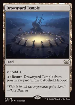 Drownyard Temple 0272 Non Foil Rare Duskmourn MTG Near Mint - Image 1
