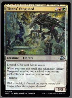 Titans' Vanguard 0206 Non Foil Uncommon Modern Horizons 3 MTG Near Mint - Image 1