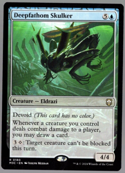 Deepfathom Skulker 180 Non Foil Rare Modern Horizons 3 MTG Near Mint - Image 1