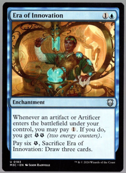 (x4) Era of Innovation 0183 Playset Uncommon Non Foil Modern Horizons 3 MTG NM - Image 1