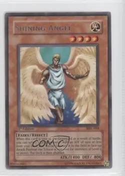 Shining Angel 1st Ed. YuGiOh Magic Ruler Booster #MRL-088 2002 READ - Image 1