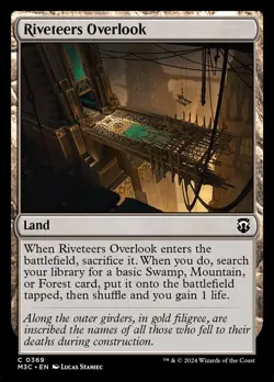 Riveteers Overlook 0369 Non Foil Common Modern Horizons 3 MTG Near Mint - Image 1