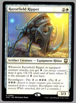Razorfield Ripper 0094 Rare Non Foil Modern Horizons 3 MTG Near Mint - Image 1
