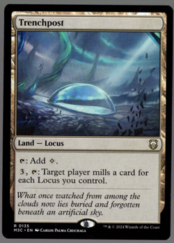 Trenchpost 0135 Non Foil Rare Modern Horizons 3 MTG Near Mint - Image 1