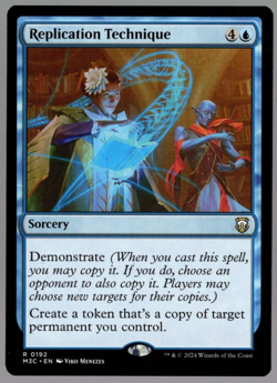Replication Technique 0192 Non Foil Rare Modern Horizons 3 MTG Near Mint - Image 1