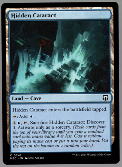 (x4) Hidden Cataract 0348 Playset Non Foil Common Modern Horizons 3 MTG NM - Image 1