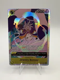 One Piece TCG Carrying On His Will Jewelry Bonney SR OP13-108 NM - Image 1