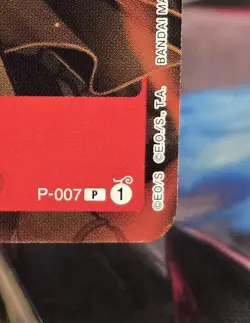 Monkey.D.Luffy - P-007 Tournament Pack Vol. 1 - One Piece Promo Card NM English - Image 5