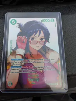 One Piece CCG Tashigi OP14-029 PACK TO SLEEVE/TOPLOADER - Image 1