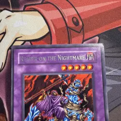 Yugioh Reaper On The Nightmare DR1-EN026 Unlimited Edition Rare MP - Image 2
