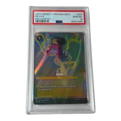 Disney Lorcana EN5 Shimmering Skies Enchanted Revive #207 PSA 10 - Image 1