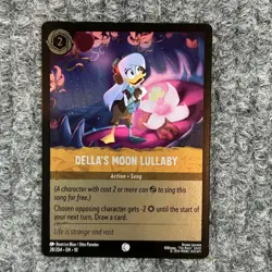 Disney Lorcana Whispers in the Well Della's Moon Lullaby 28/204 Foil - Image 1