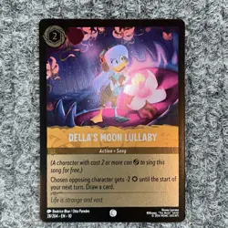 Disney Lorcana Whispers in the Well Della's Moon Lullaby 28/204 Foil - Image 2