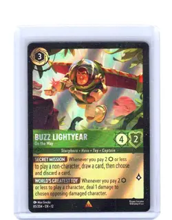 Disney Lorcana Buzz Lightyear On The Way 85/204 Foil - Image 1