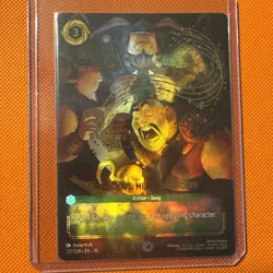 Disney Lorcana TCG Malicious, Mean, and Scary Enchanted Foil 231/204 EN - Image 1